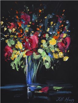 STILL LIFE, VASE OF FLOWERS - Jill Hogg