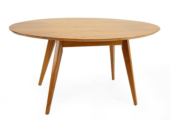A Knoll Elliptical Table by Knoll Associates