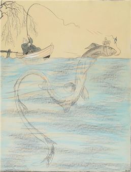 Cartoon - Ragnvald Blix