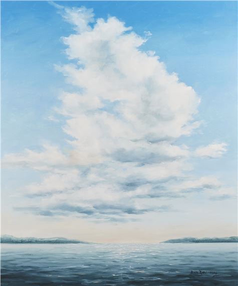 Molnet-Ingaröfjärden by Brita Nordenberg