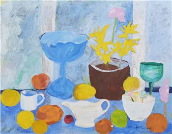 Stilleben med fönster II - Barbro Runefelt-Taltavull