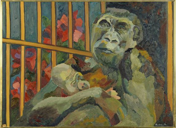 Gorilla and Baby - Audrey Harling
