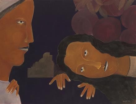 Untitled by Aditya Basak, 1986