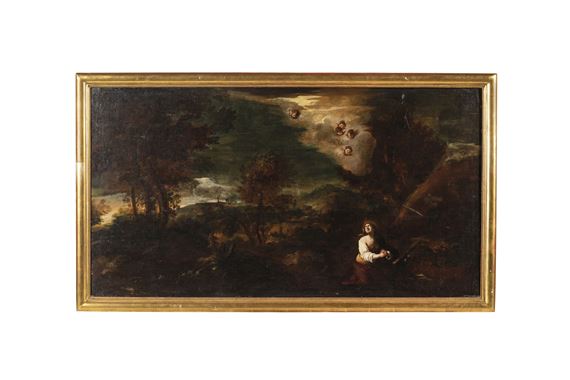 Paesaggio con la Maddalena by Giovanni Battista Pace