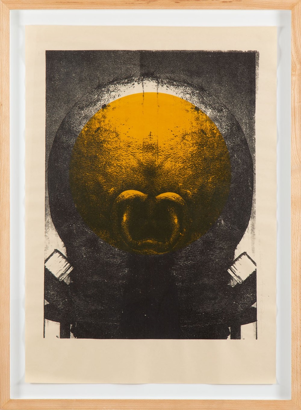 Artwork by Jarema Drogowski, "Craniopagus", Made of serigraph