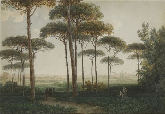 Roman Cypress Trees