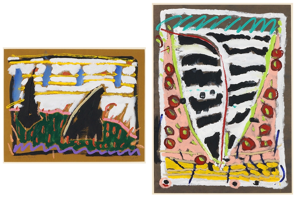 George Mingo | Two Works | MutualArt