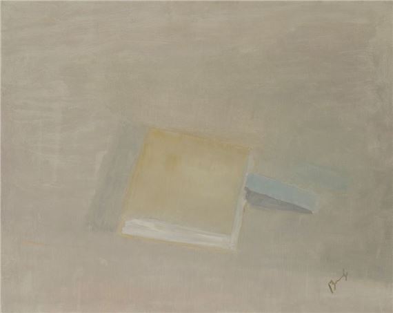 BOOK WITH BLUE MARKER by Charles Brady