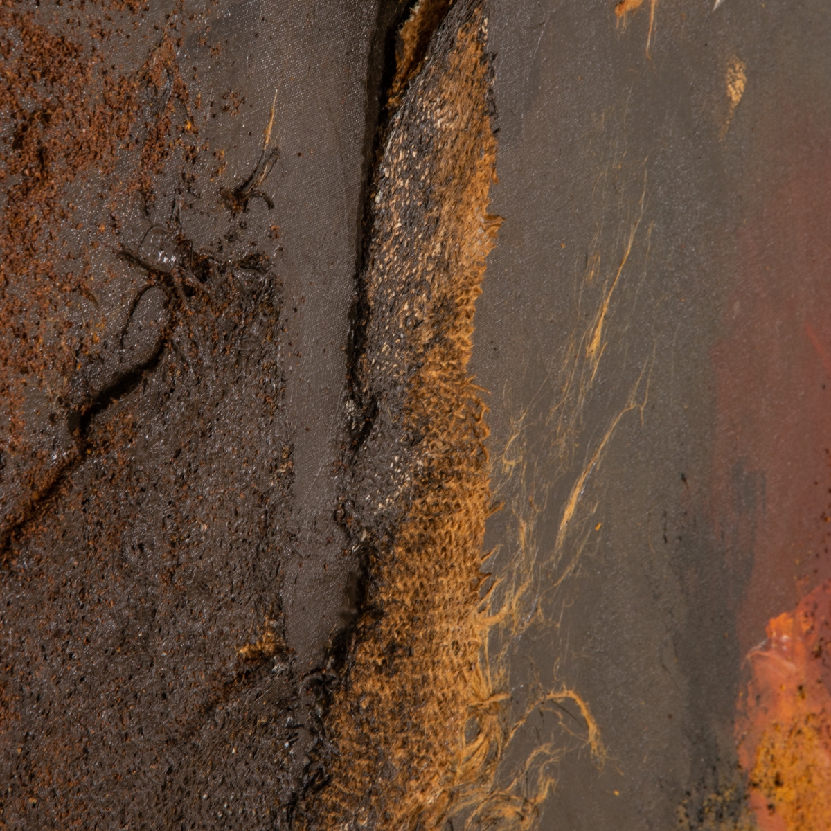 Artwork by Rosemary Brennan, Earth Tectonics, Made of Mixed media on canvas