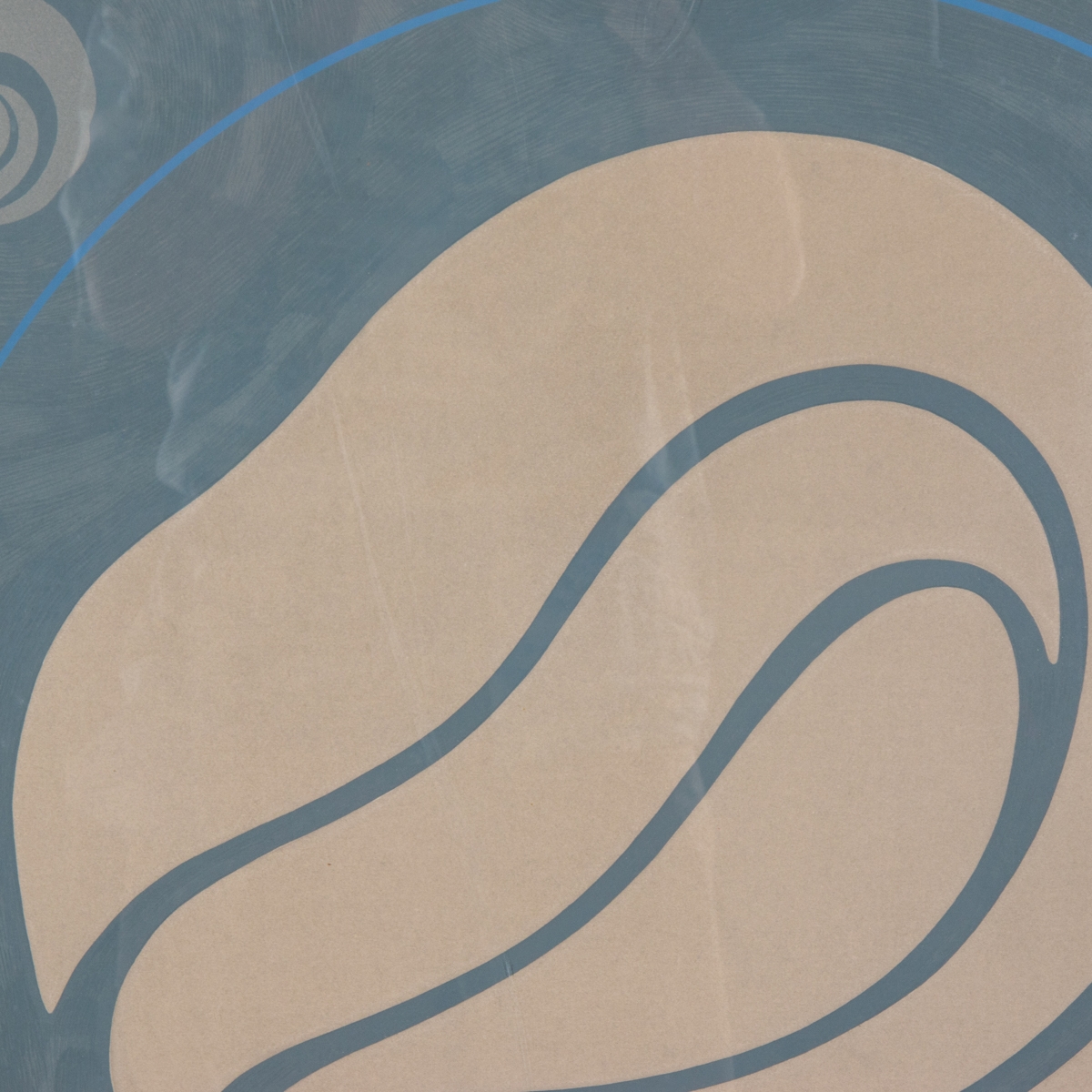 Artwork by Jack Youngerman, Nimbus, Made of Hand colored intaglio and screen print