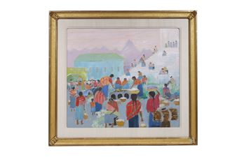 "Mexican Market Square" - Margaret Speer