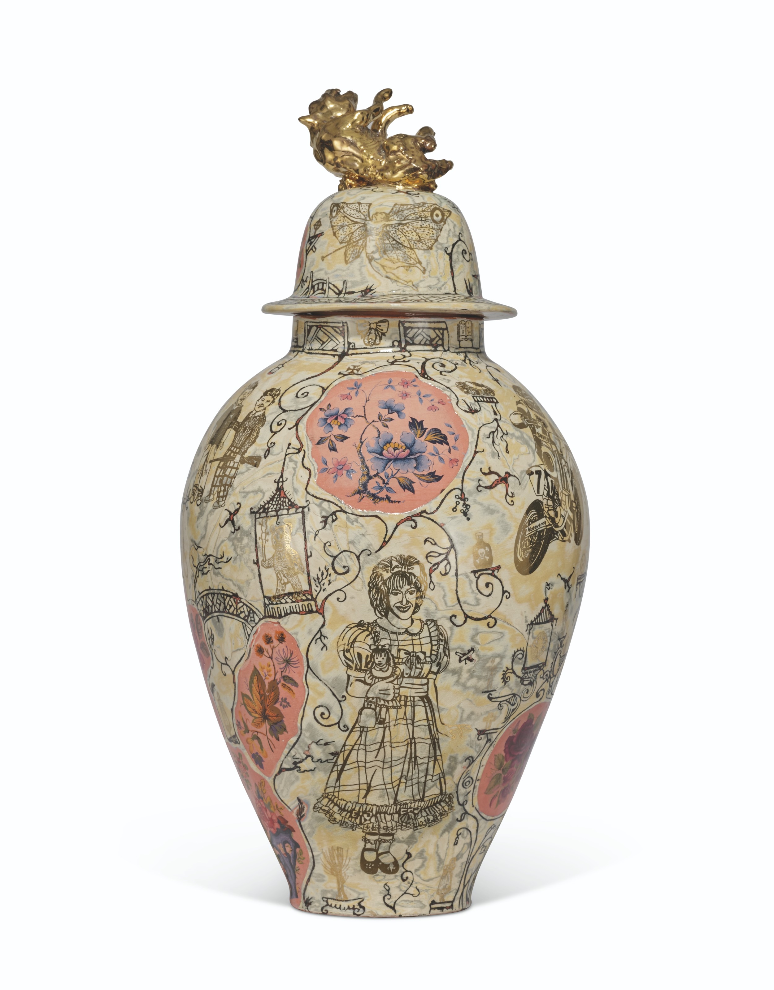 Artwork by Grayson Perry, I was an angry working-class man, Made of glazed earthenware
