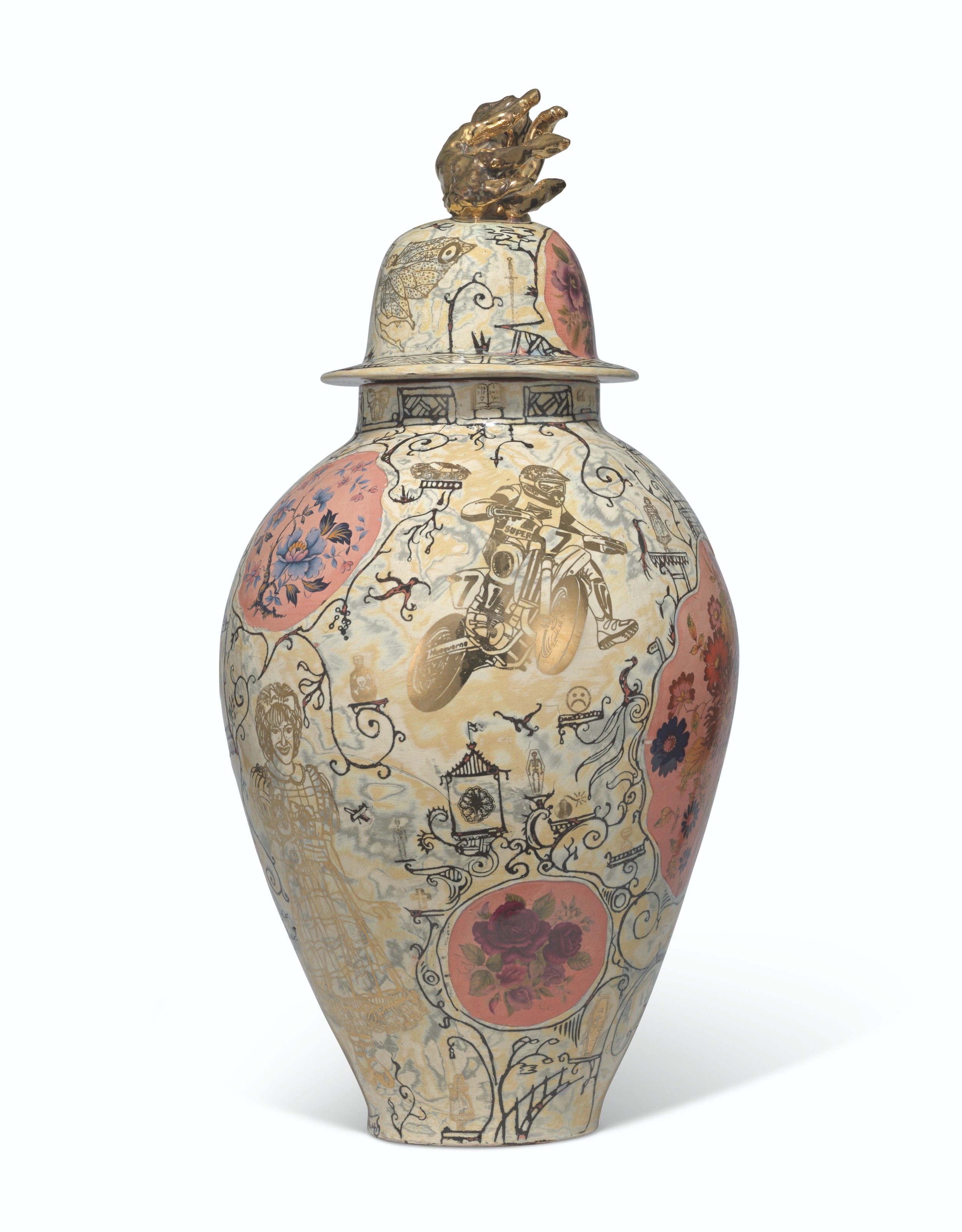 Artwork by Grayson Perry, I was an angry working-class man, Made of glazed earthenware