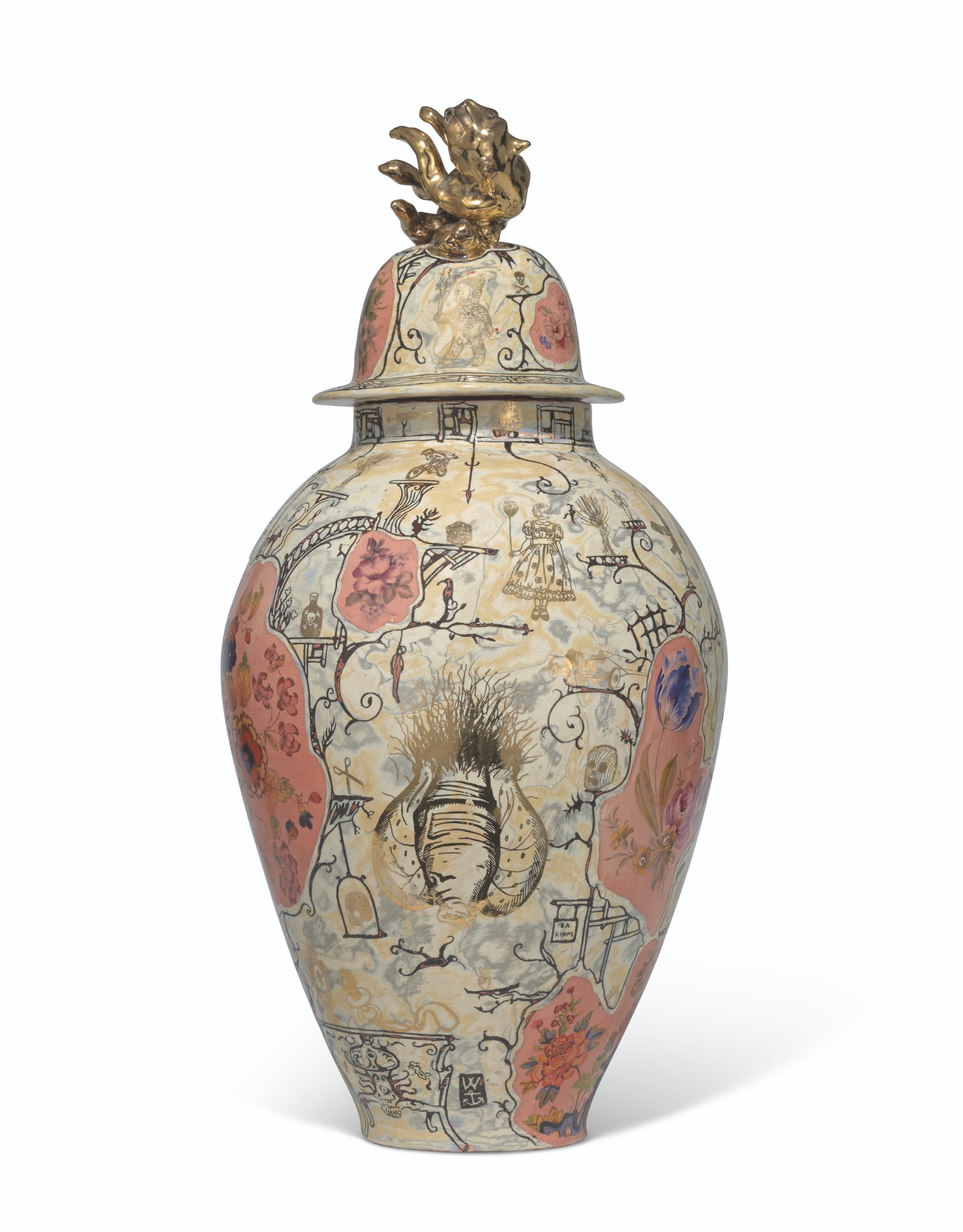 Artwork by Grayson Perry, I was an angry working-class man, Made of glazed earthenware