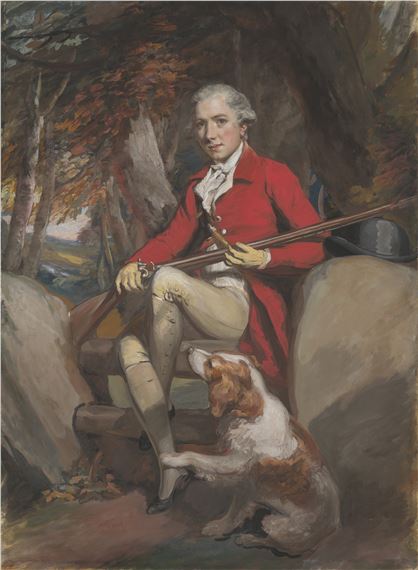 Portrait of Jonas Langford Brooke (c.1758-1784) by Daniel Gardner