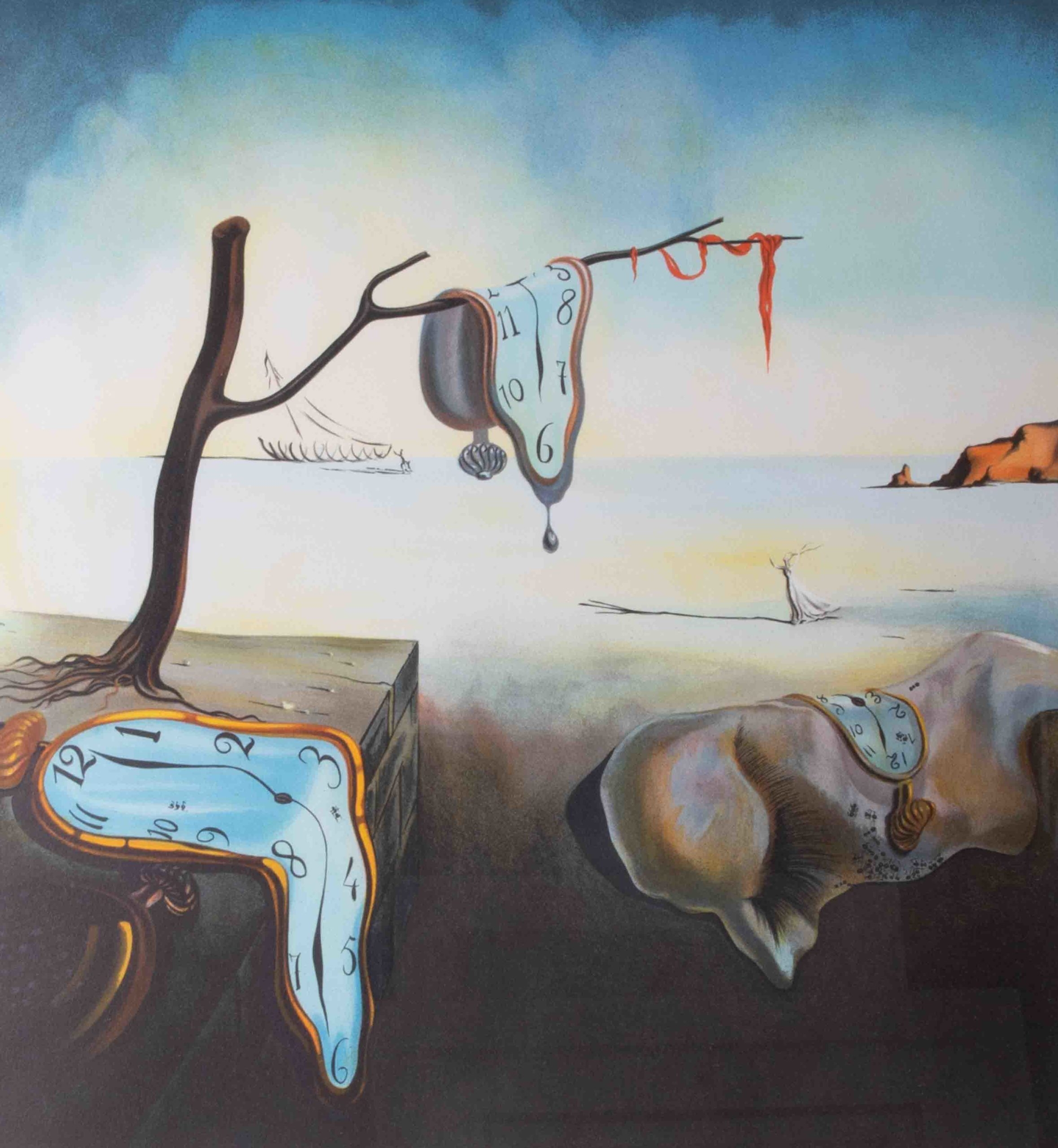 Artwork by Salvador Dalí, Melting Clock