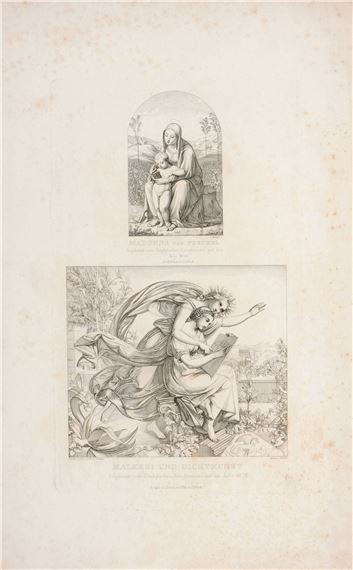 "Madonna" und "Malerei und Dichtkunst" - Louise Caroline Sophie Seidler
