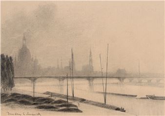 &quot;Dresden&quot; (Blick auf die Altstadt) - Emily Lengnick