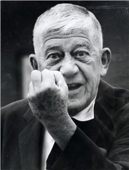 "Kokoschka" (Porträt Oskar Kokoschka). - Candid Lang