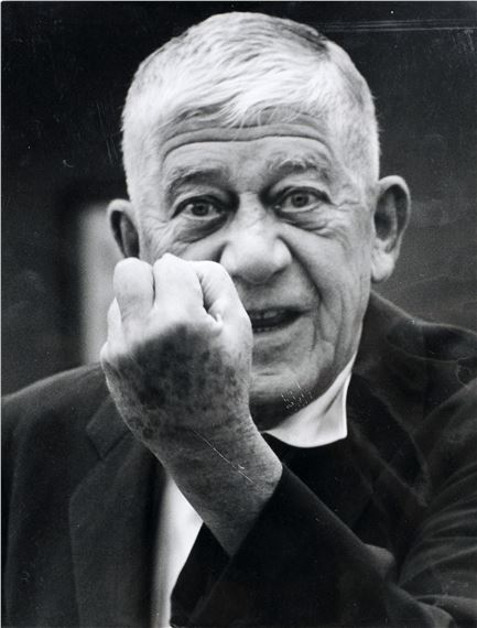 "Kokoschka" (Porträt Oskar Kokoschka). - Candid Lang