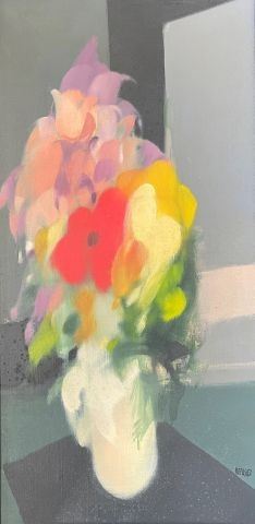 Bouquet de fleurs by Alfred Defossez