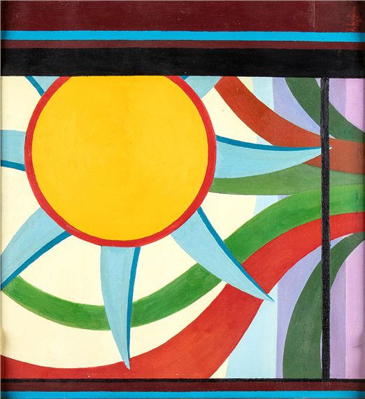 "Fior di sole" by Amintore Fanfani, 1980