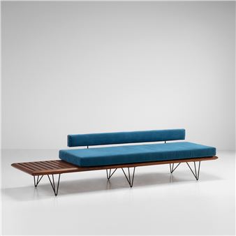 Sofa with integrated tabletop - Martin Eisler