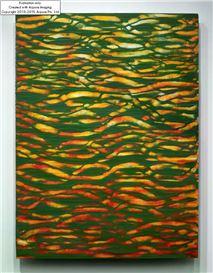 In the Galleries: Works of Art Emerge via Waking up with a Word in Mind
