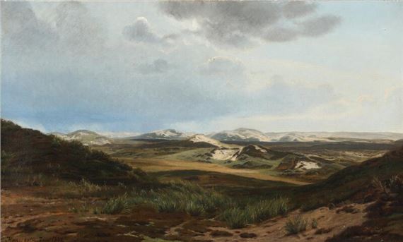 Landscape by Harald Frederik Foss, June 1897