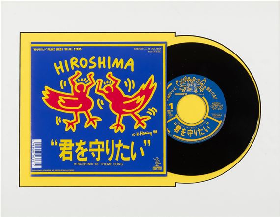 Keith Haring | Peace Birds. 88 All stars-Hiroshima (1988) | MutualArt