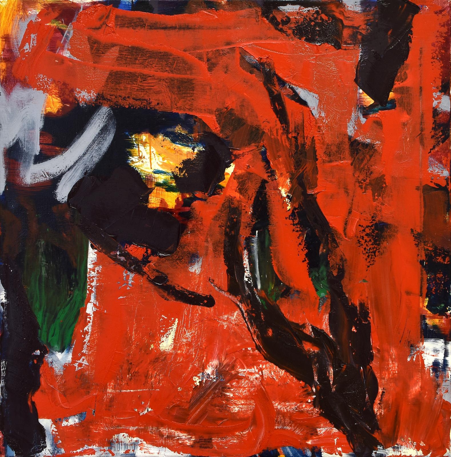 Artwork by Anthony White, THE QUIET AMERICAN I, Made of oil on linen