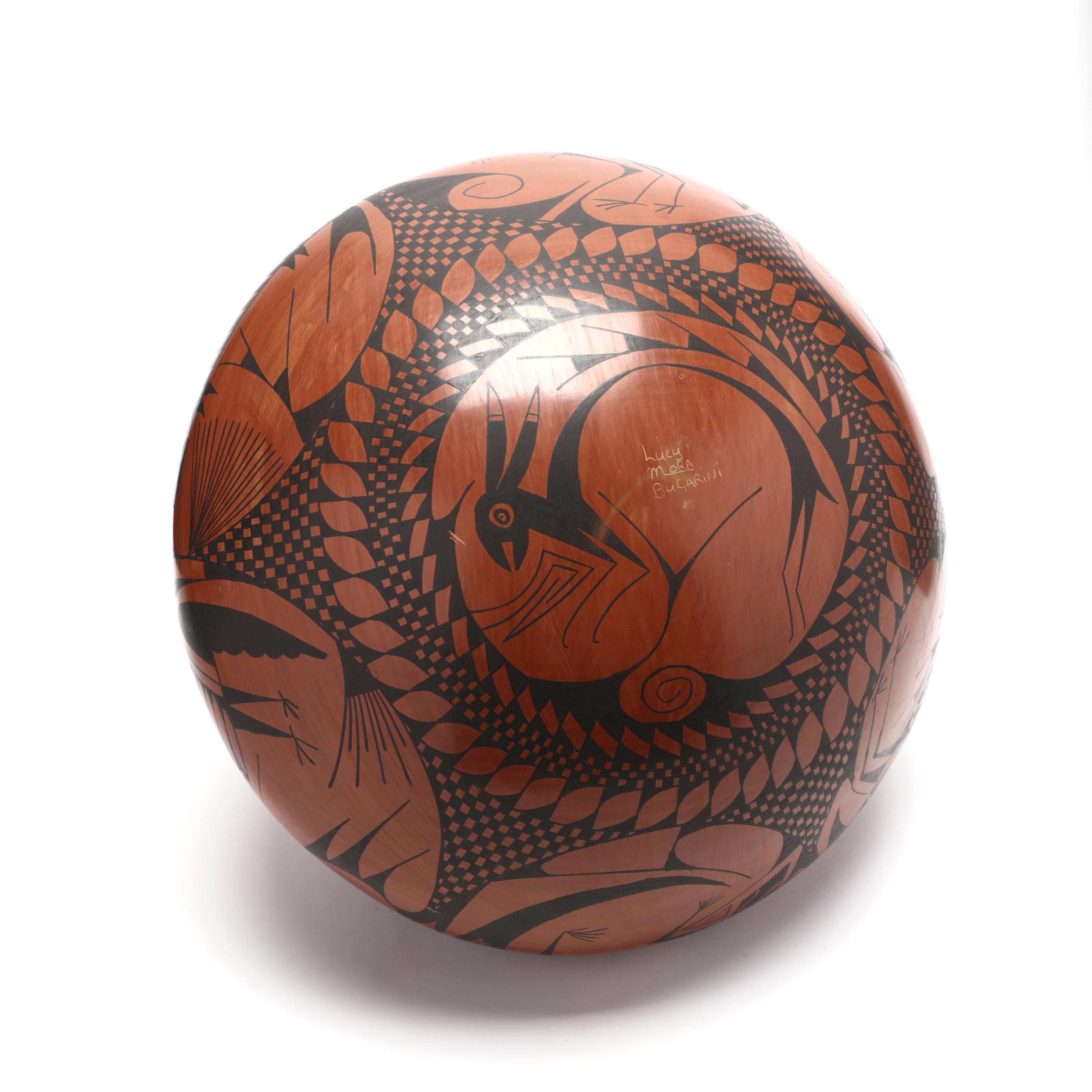 Artwork by Lucy Mora Bugarini, Large Pottery Vessel