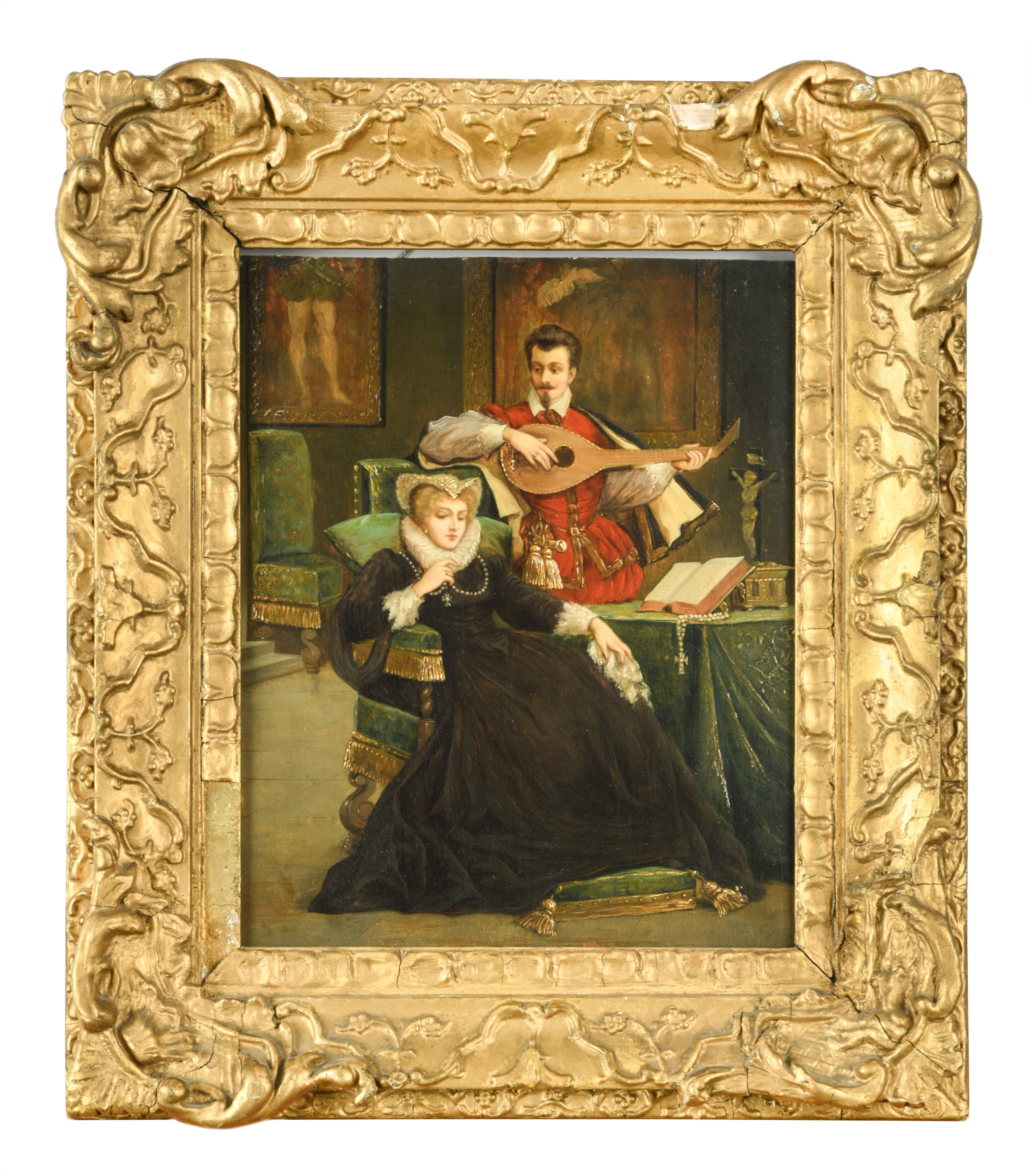 Italian School、Queen of Scots、希少画集より