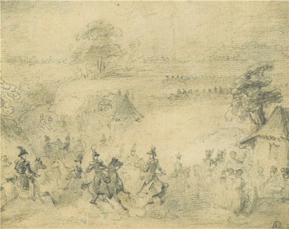 George Jones | A scene from the Battle of Waterloo, 18th June 1815 ...