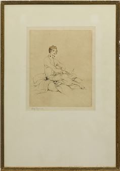 Seated Woman - Alexander Rzewski