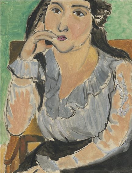 Henri Matisse | Portrait de femme (Circa 1917) | MutualArt