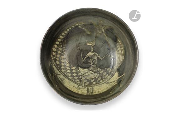 )Le cavalier au plumet, 1953 by François Raty, 1953