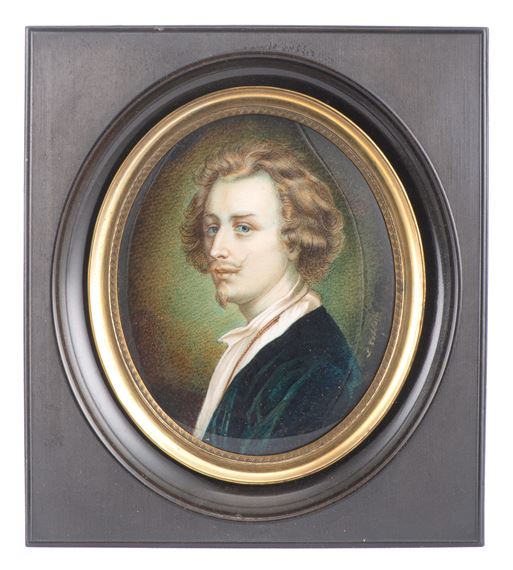 Portrait of Sir Anthony Van Dyke by L. Gobbato