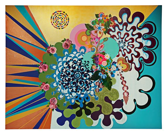 Os pares by Beatriz Milhazes, dated 1999