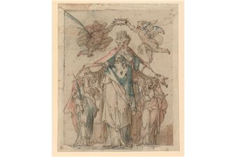 Long-lost Old Master Drawing by Bartholomeus Spranger on View at Christopher Bishop Fine Art