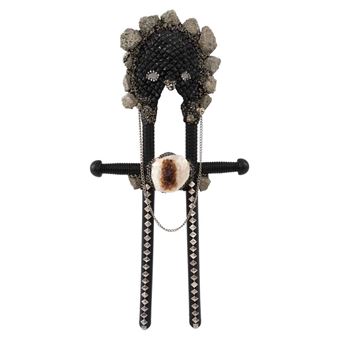 With golden ribbons in his hair crossed hearts over crime we bowed our heads - Lucien Shapiro