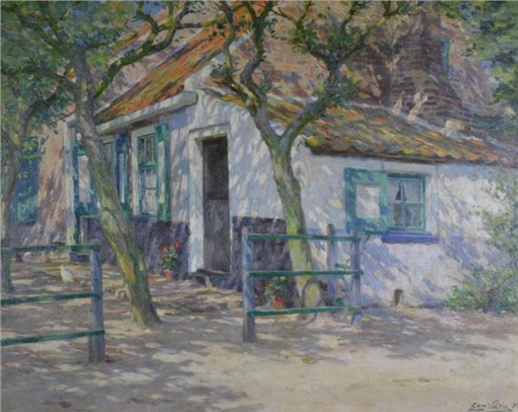 Zomer in Zeeland by Emmanuel Vierin, 1918