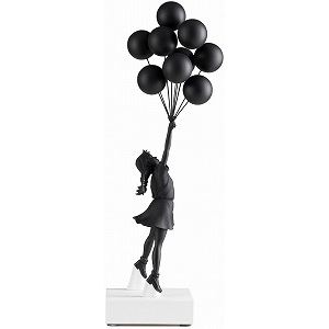 Banksy Brandalism | FLYING BALLOONS GIRL (Black Ver.) (2018