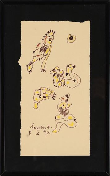 Lucebert | Composition (1972) | MutualArt