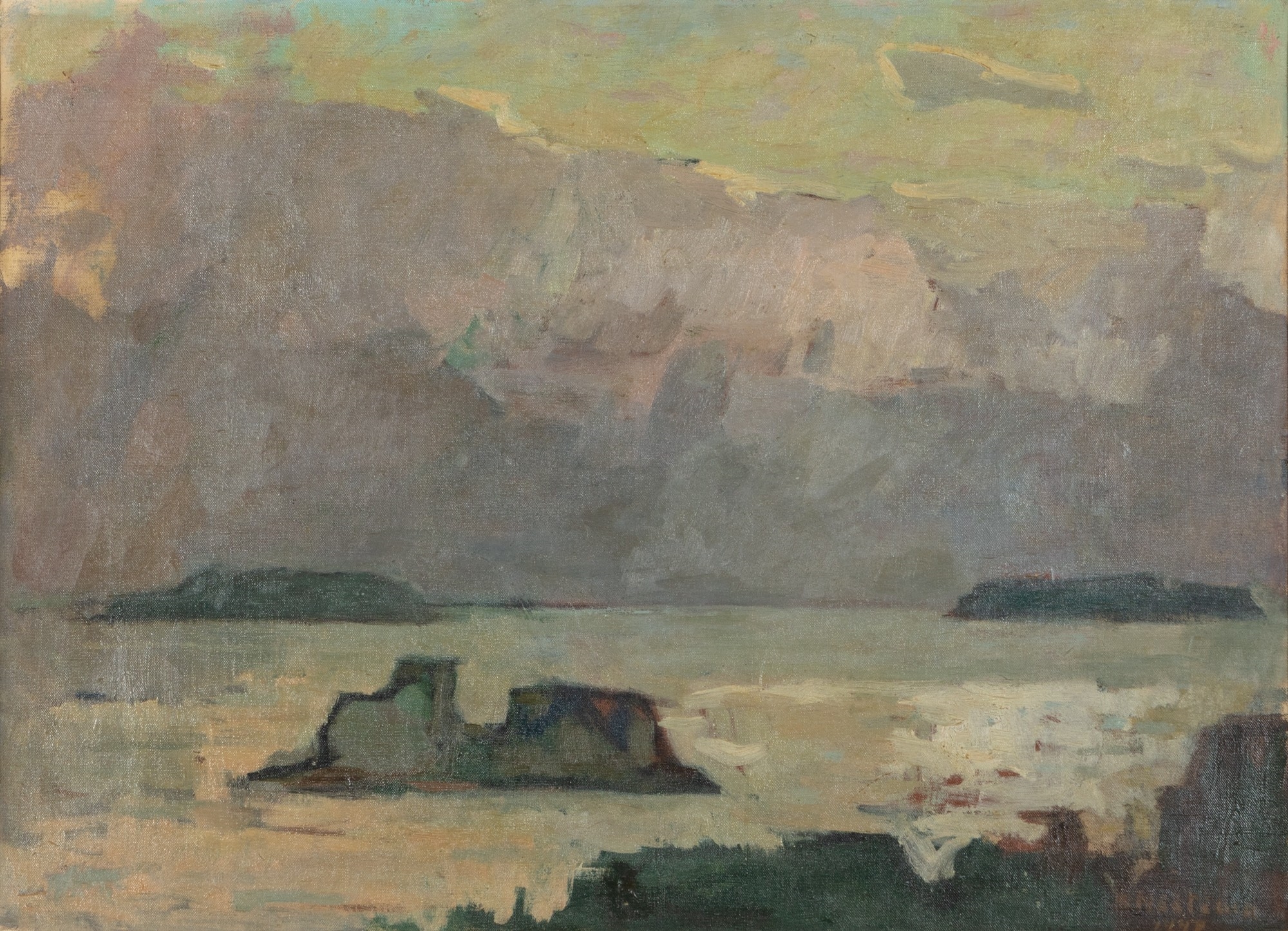 Seppo Näätänen | Luodot ja meri (1949) | MutualArt