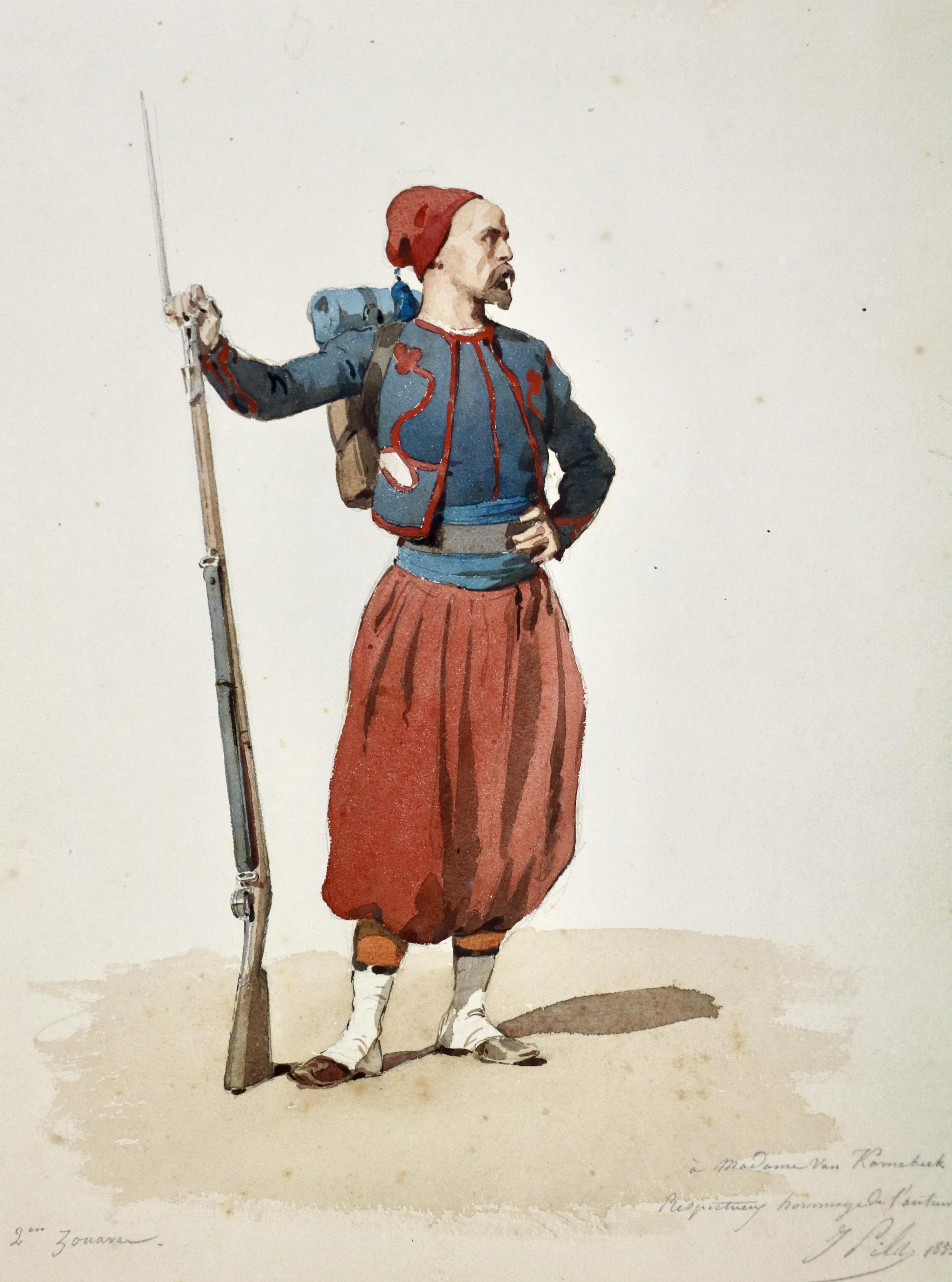 Artwork by L. Rambaud, Menton – Cap Martin; La Napoule, Made of WATERCOLOURS on stiff paper