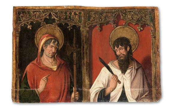 Saints Jude and Bartholomew by Jorge Inglés‏