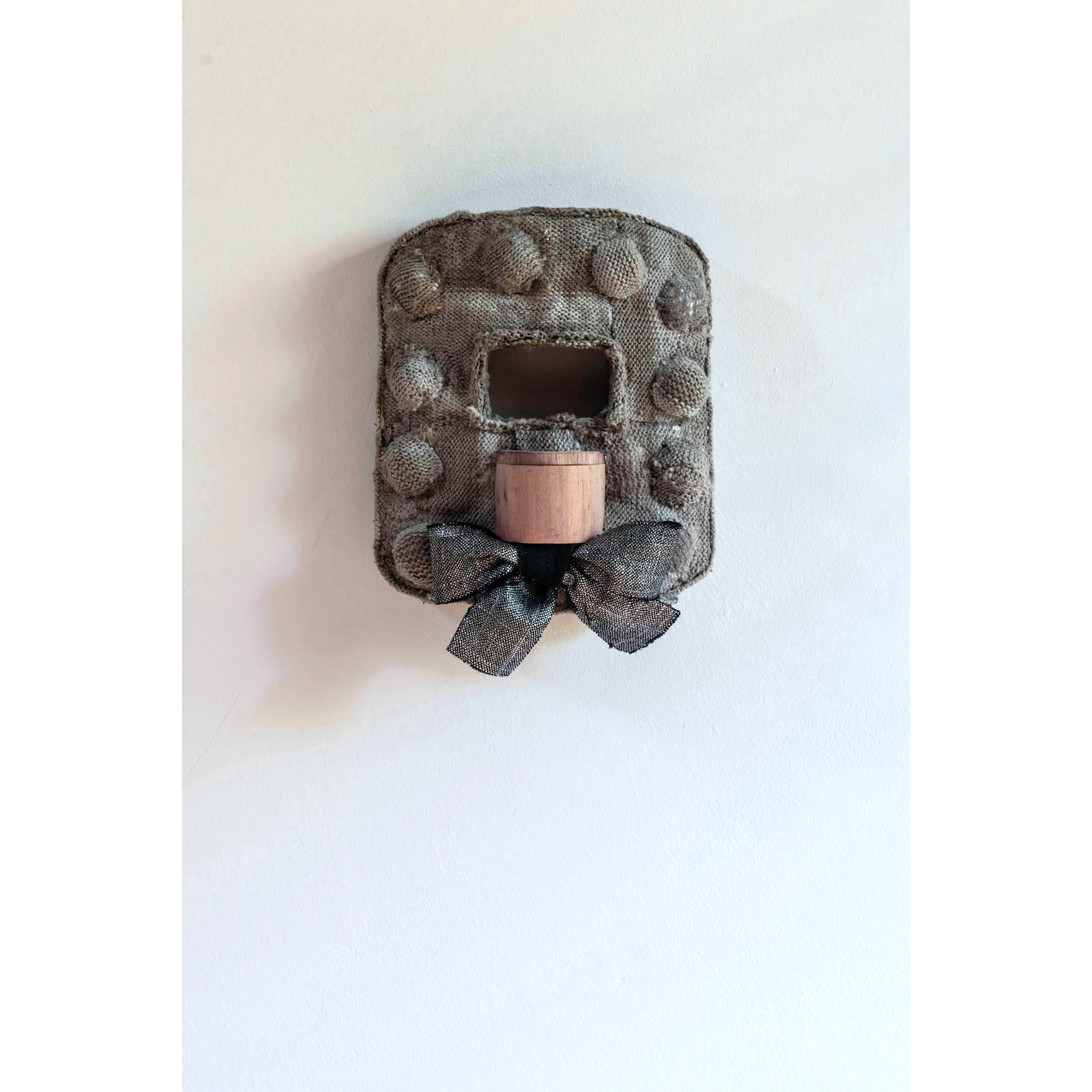 Artwork by Michael Zahn, <em>BARREL</em>, 2019, Made of board, cardboard, paper, foam, fabric, wood, paint