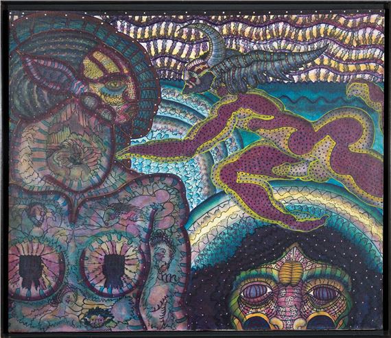 Bearded Lady by Martin LaBorde, 1973-1974