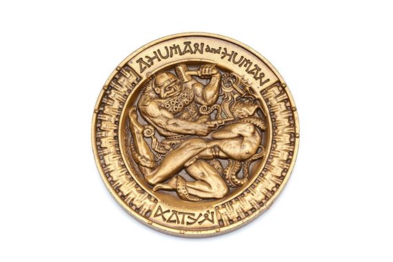 Medal katyński by Stanislaw Szukalski